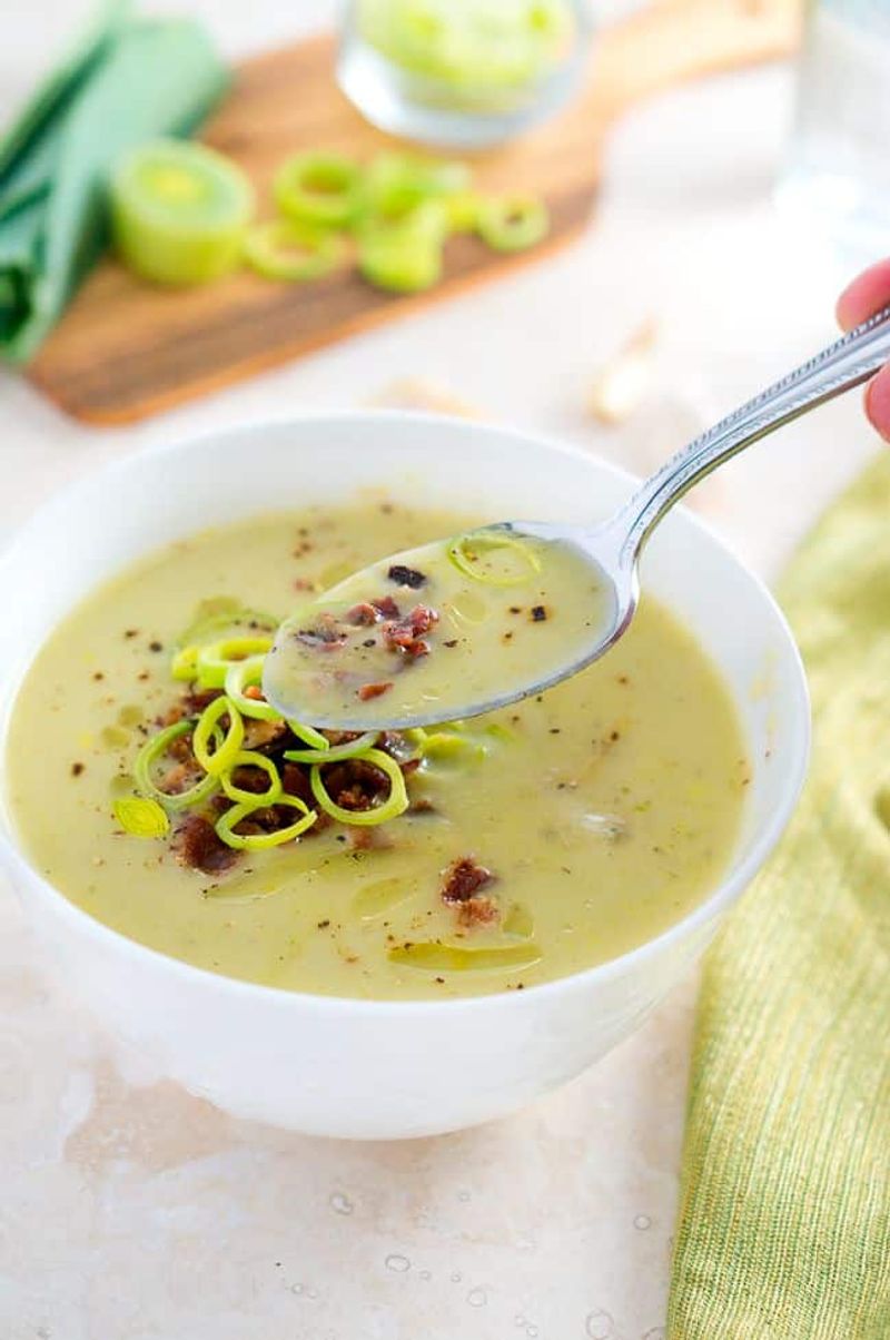 Creamy Potato Leek Soup