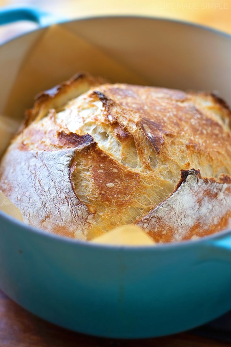 No-Knead Artisan Bread