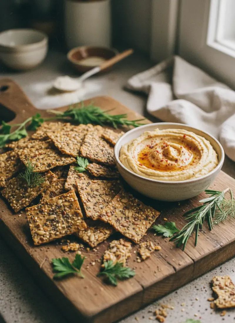 Chia Seed Crackers
