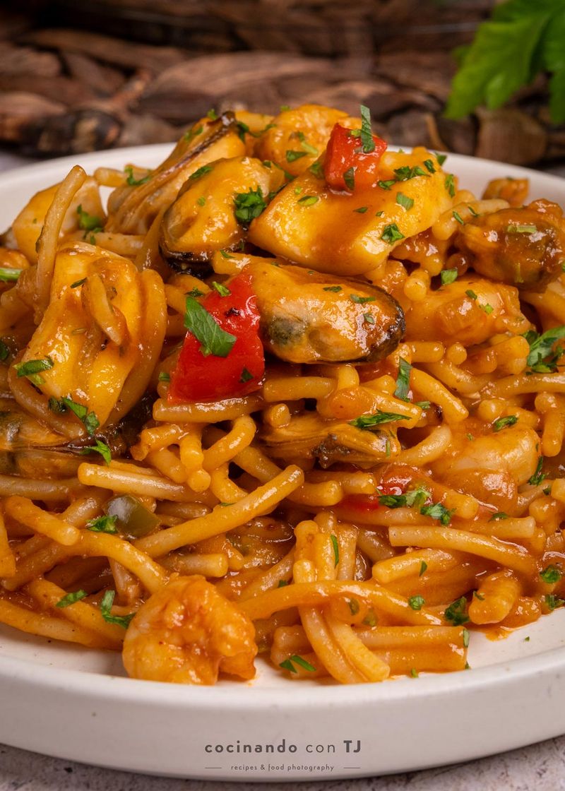Fideos a la Cazuela