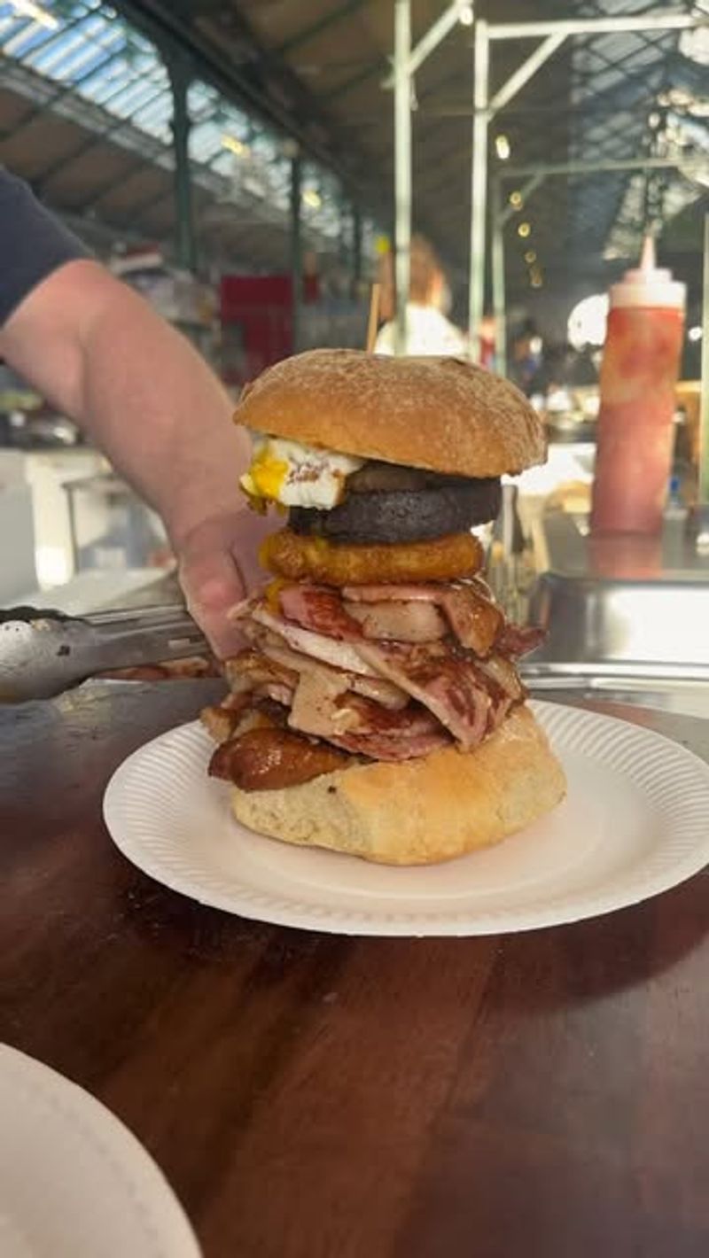 Black Pudding Bap