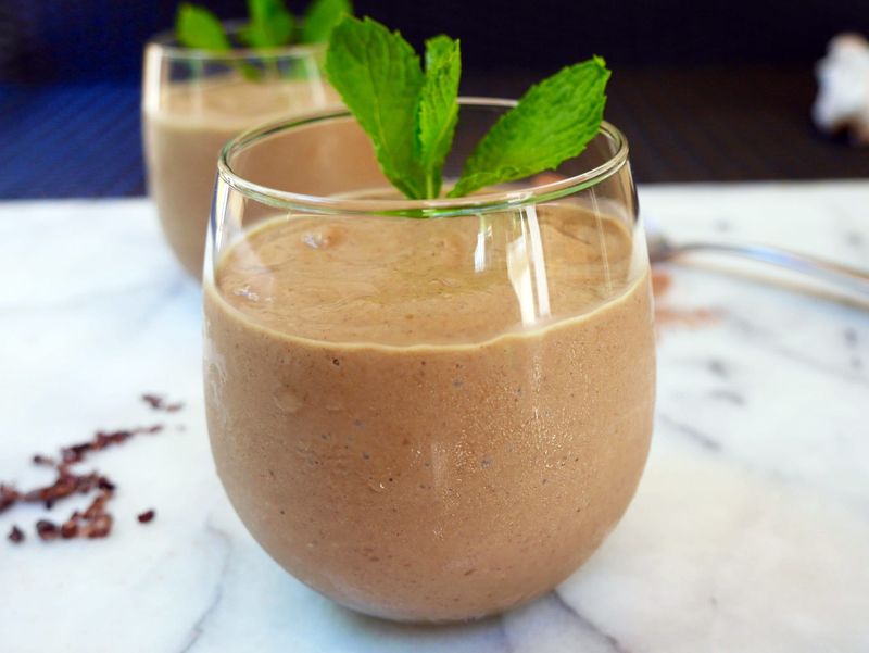 Peppermint Cacao Smoothie