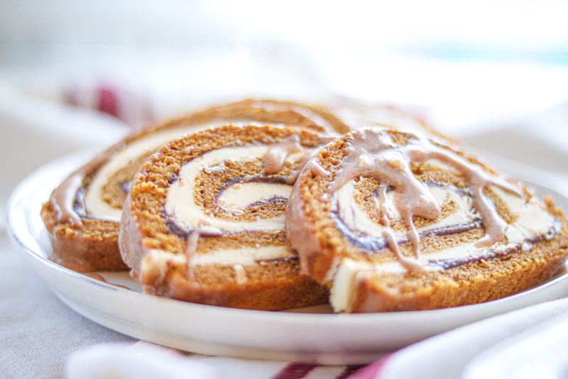 Cinnamon Roll Cake Roll