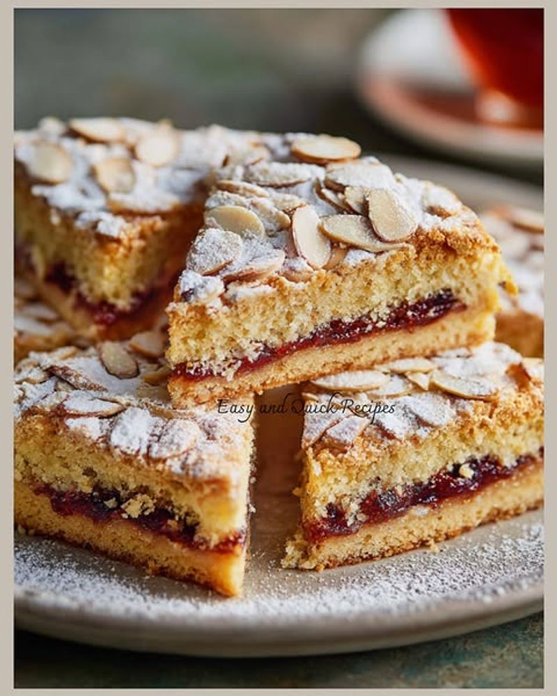 Bakewell Traybake