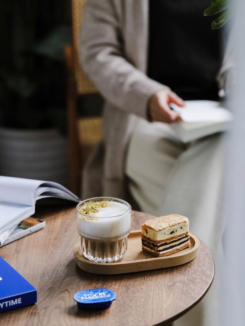 French Press Coffee and Brie with Honey