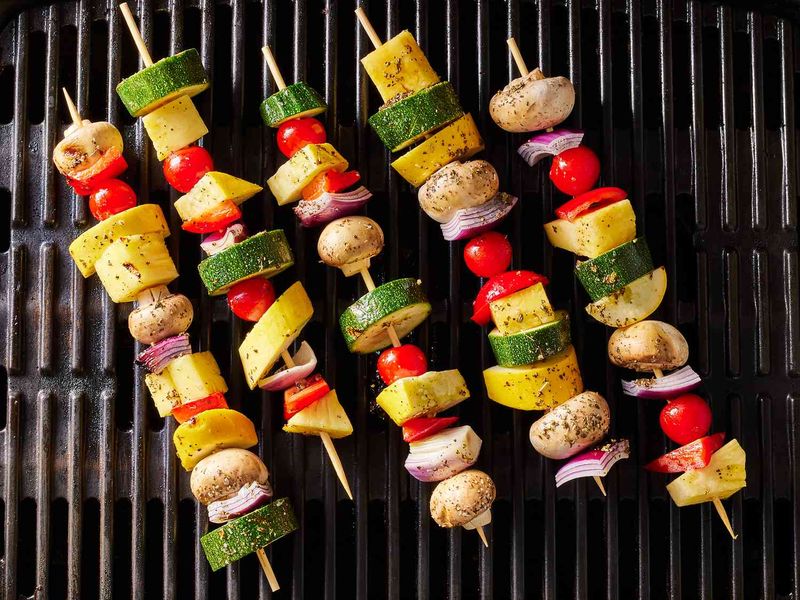 Roasted Vegetable Skewers