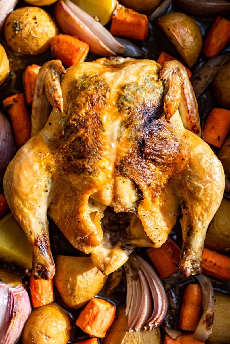Roast Chicken with Vegetables