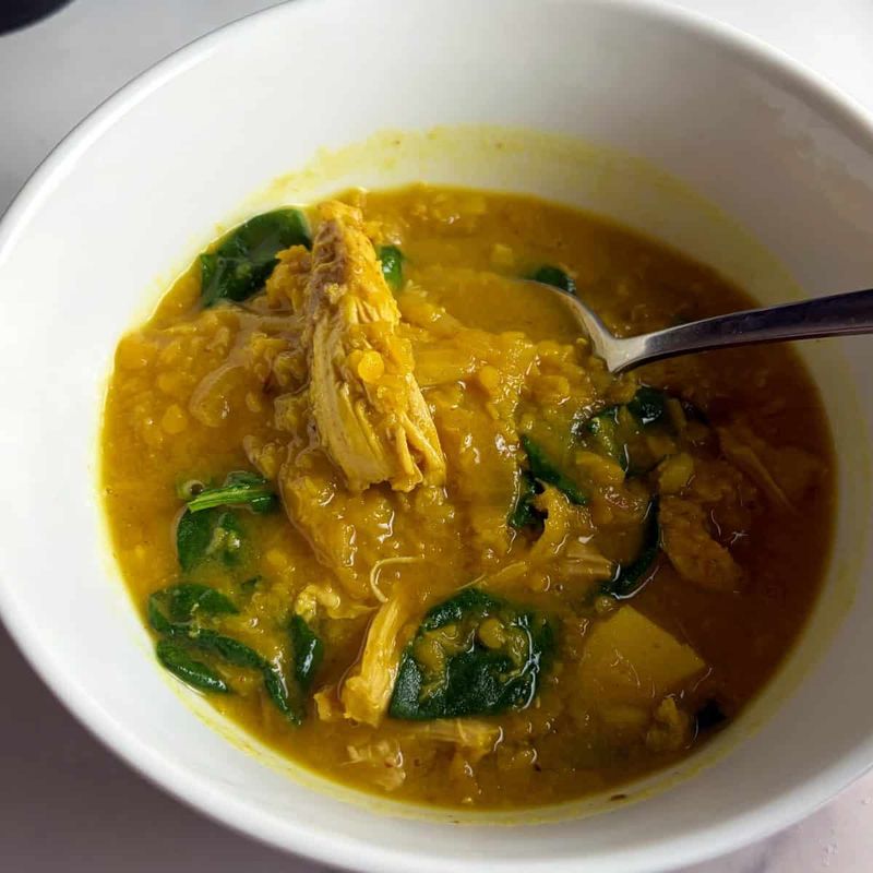 Lentil and Chicken Soup