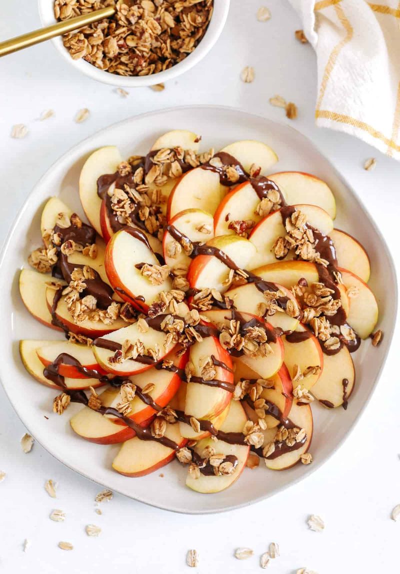 Apple Slices with Almond Butter