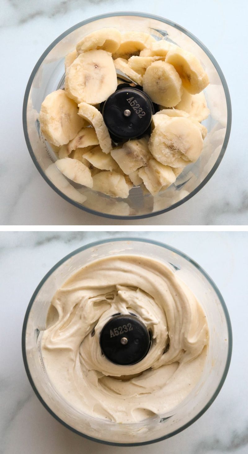 Frozen Banana Nice Cream