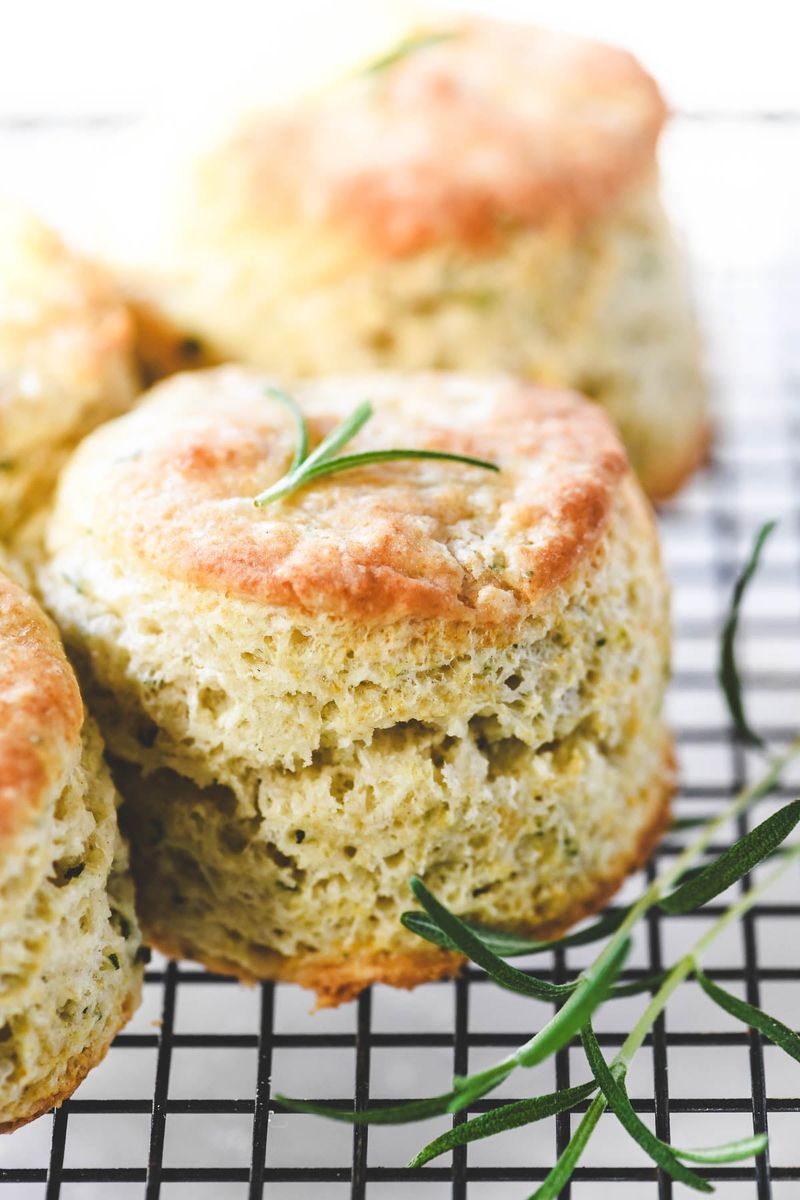 Rosemary Sea Salt Biscuits