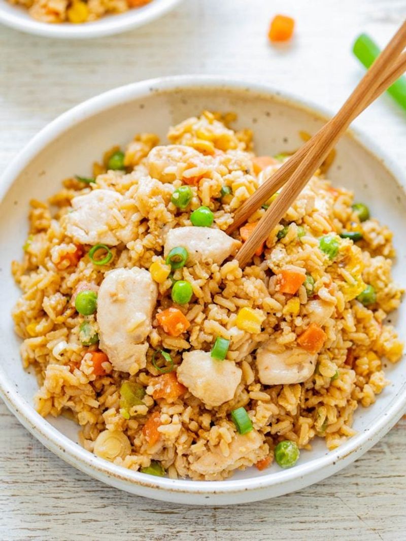 Simple Chicken Fried Rice