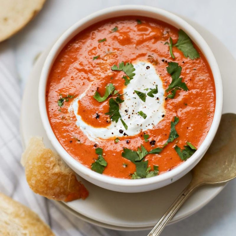 Roasted Red Pepper Soup