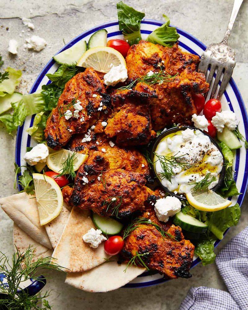 Yoghurt-Marinated Grilled Chicken
