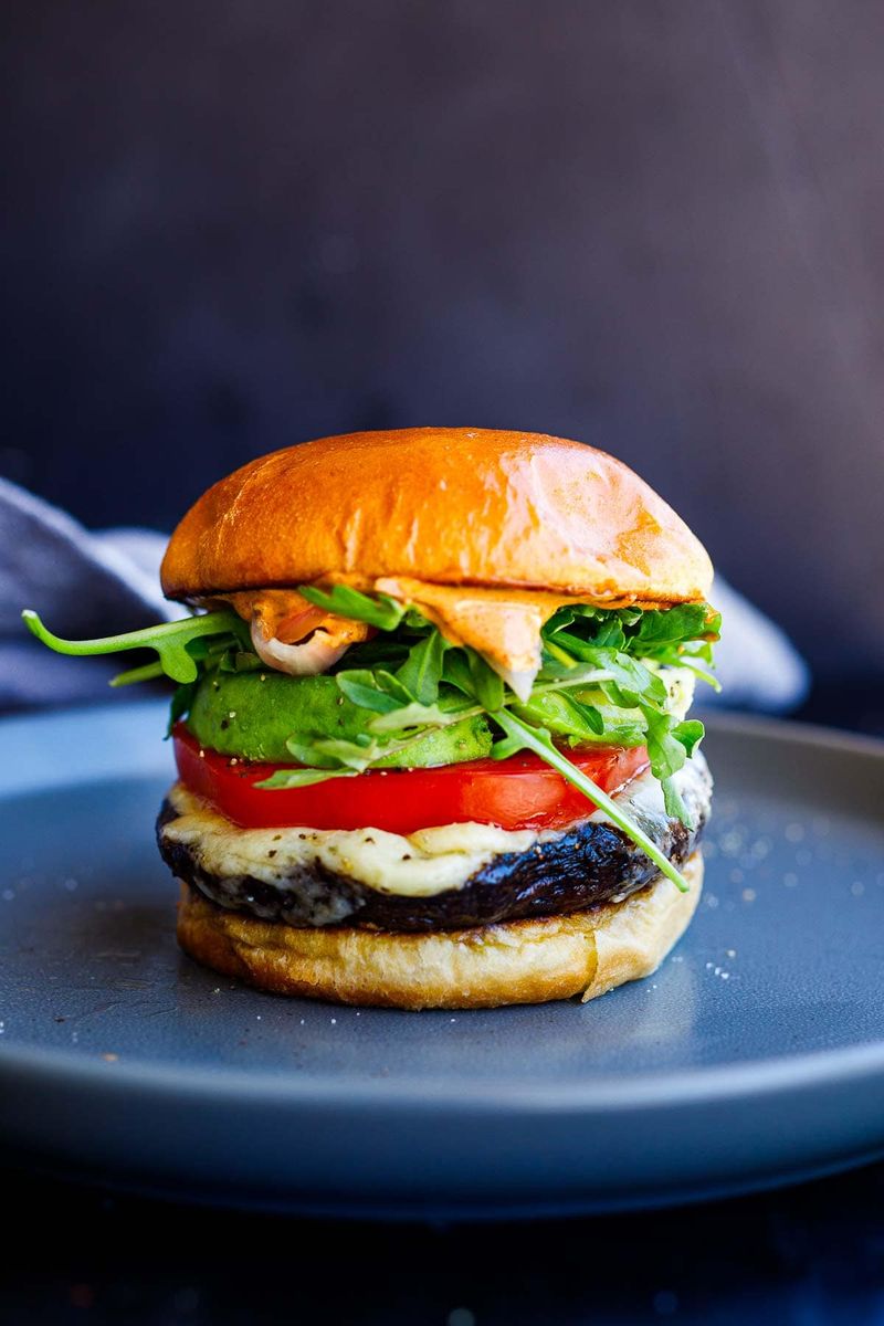 Press Mushrooms Into Umami-Rich Burgers