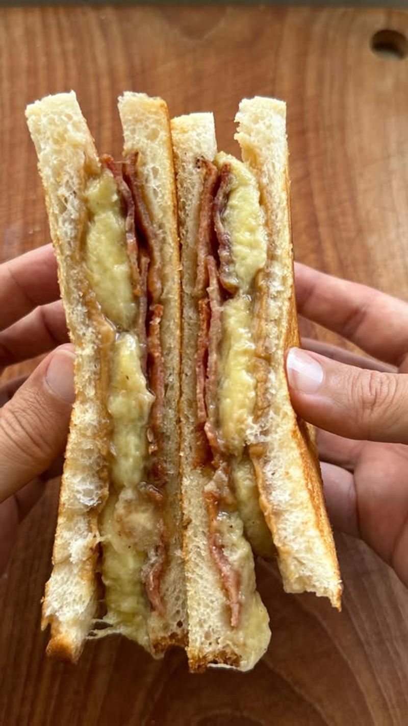 Bacon and Banana Sandwich