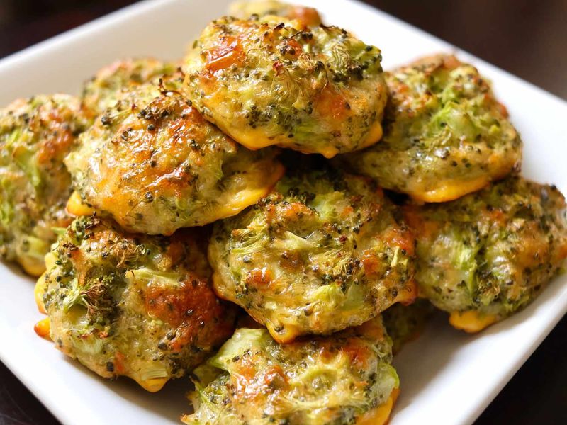 Cheesy Broccoli Tots