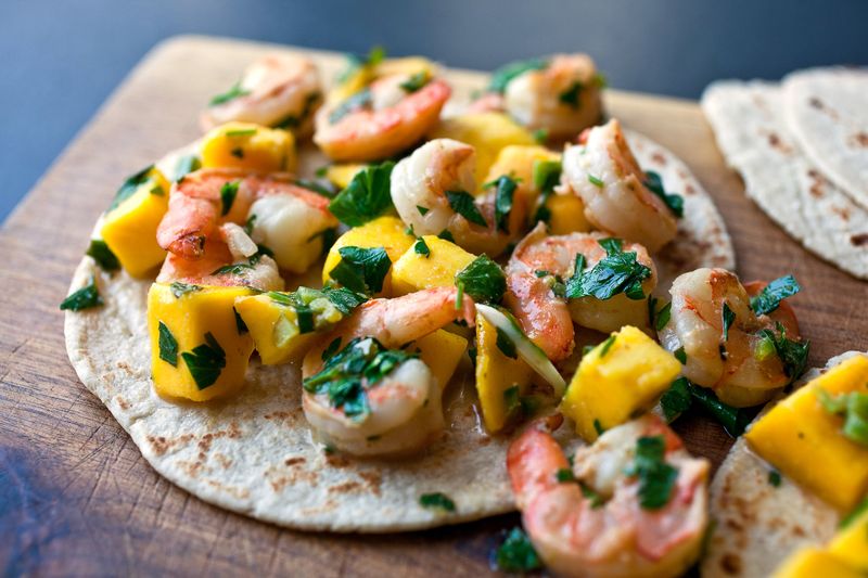 Honey Garlic Shrimp Tacos