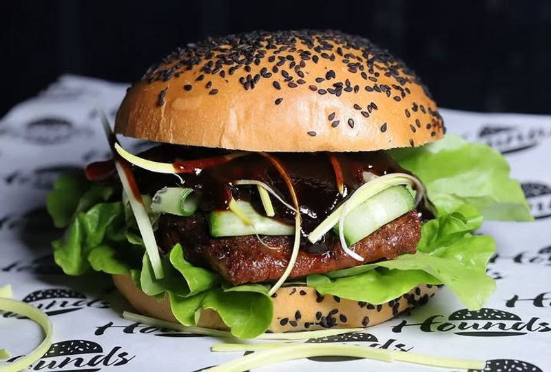 Peking Duck Smash Burgers