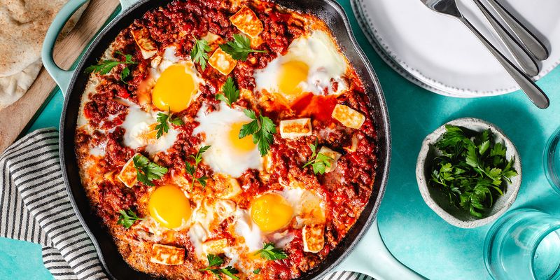 Halloumi Shakshuka