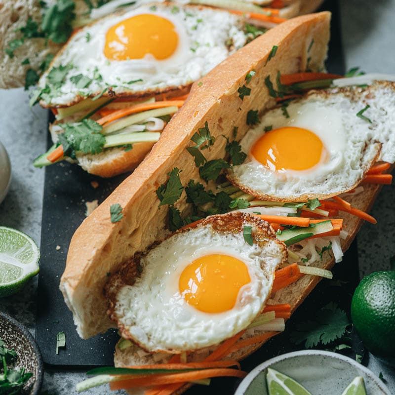 Banh Mi Breakfast Sandwich