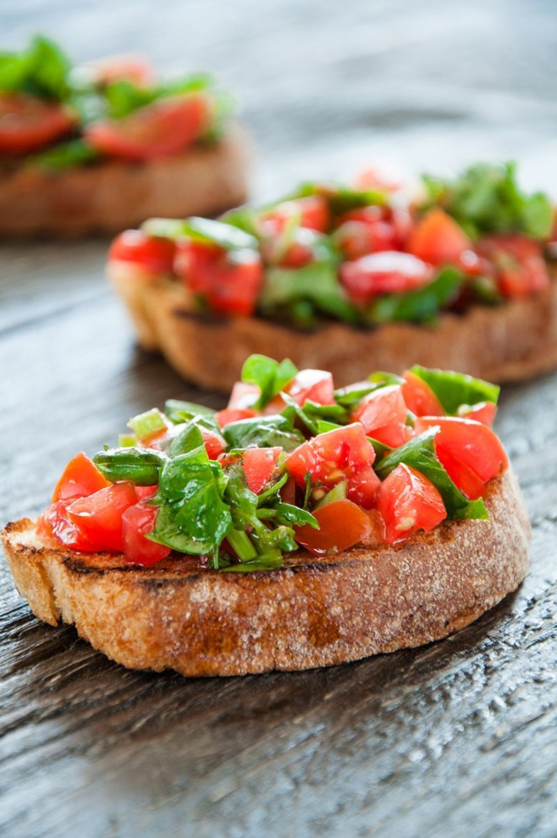 Bruschetta with Tomato and Basil