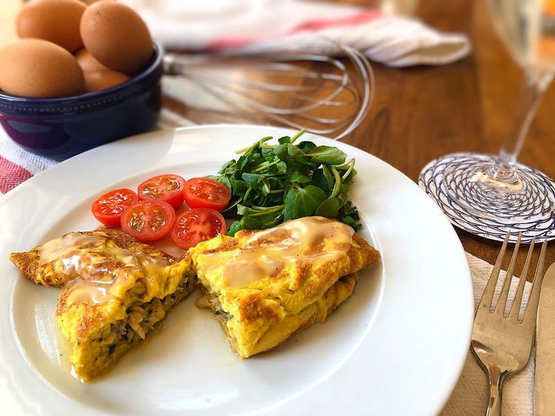 Samphire Omelette