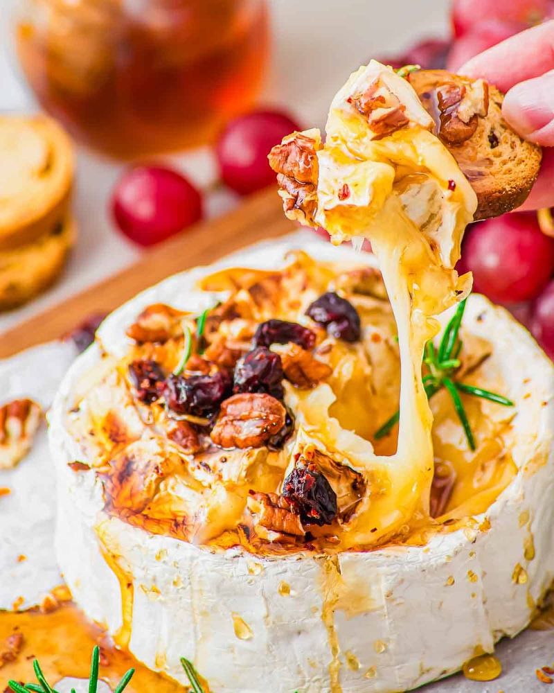 Melt Brie Into a Warm Dip