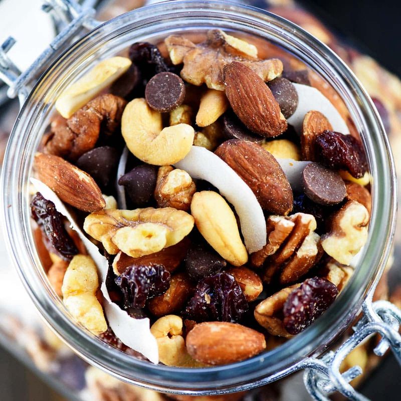 Homemade Trail Mix with Dark Chocolate Chips