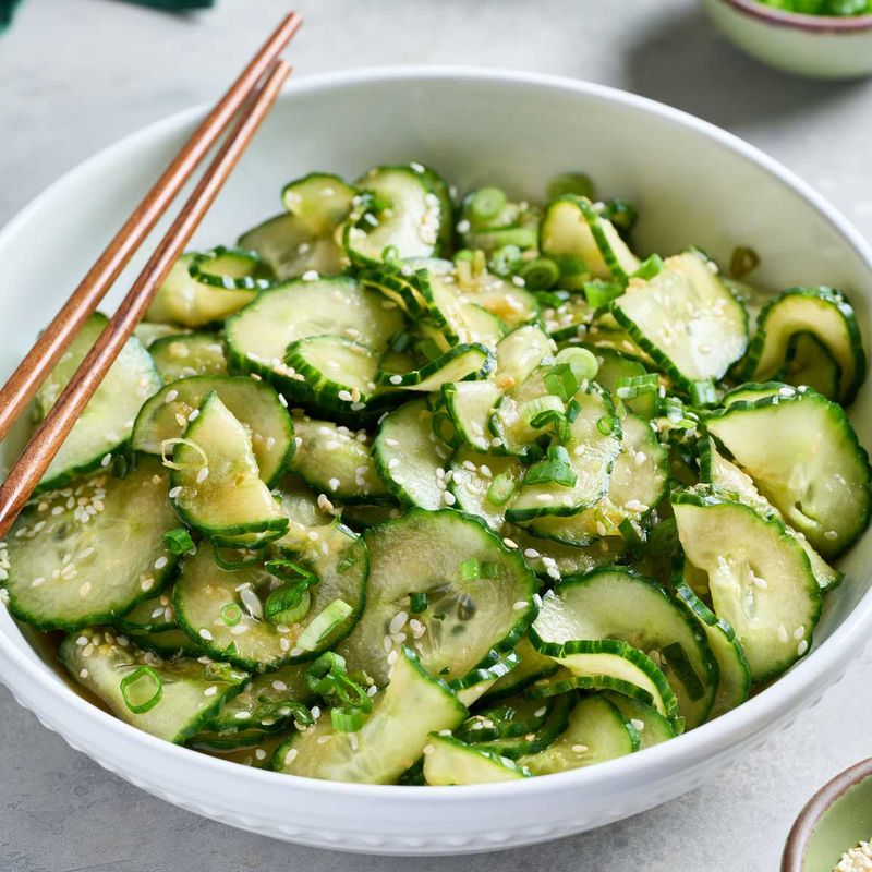 Japanese Sunomono Cucumber Salad