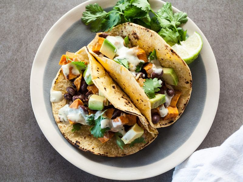 Sweet Potato and Black Bean Tacos