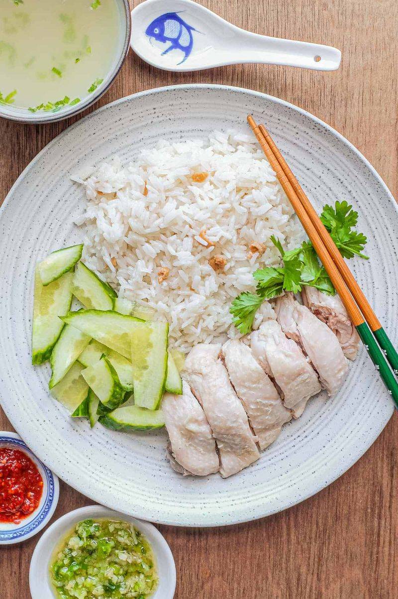 Hainanese Chicken Rice