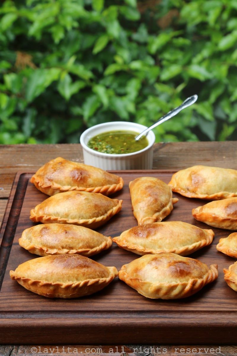 Empanadas from Mendoza, Argentina