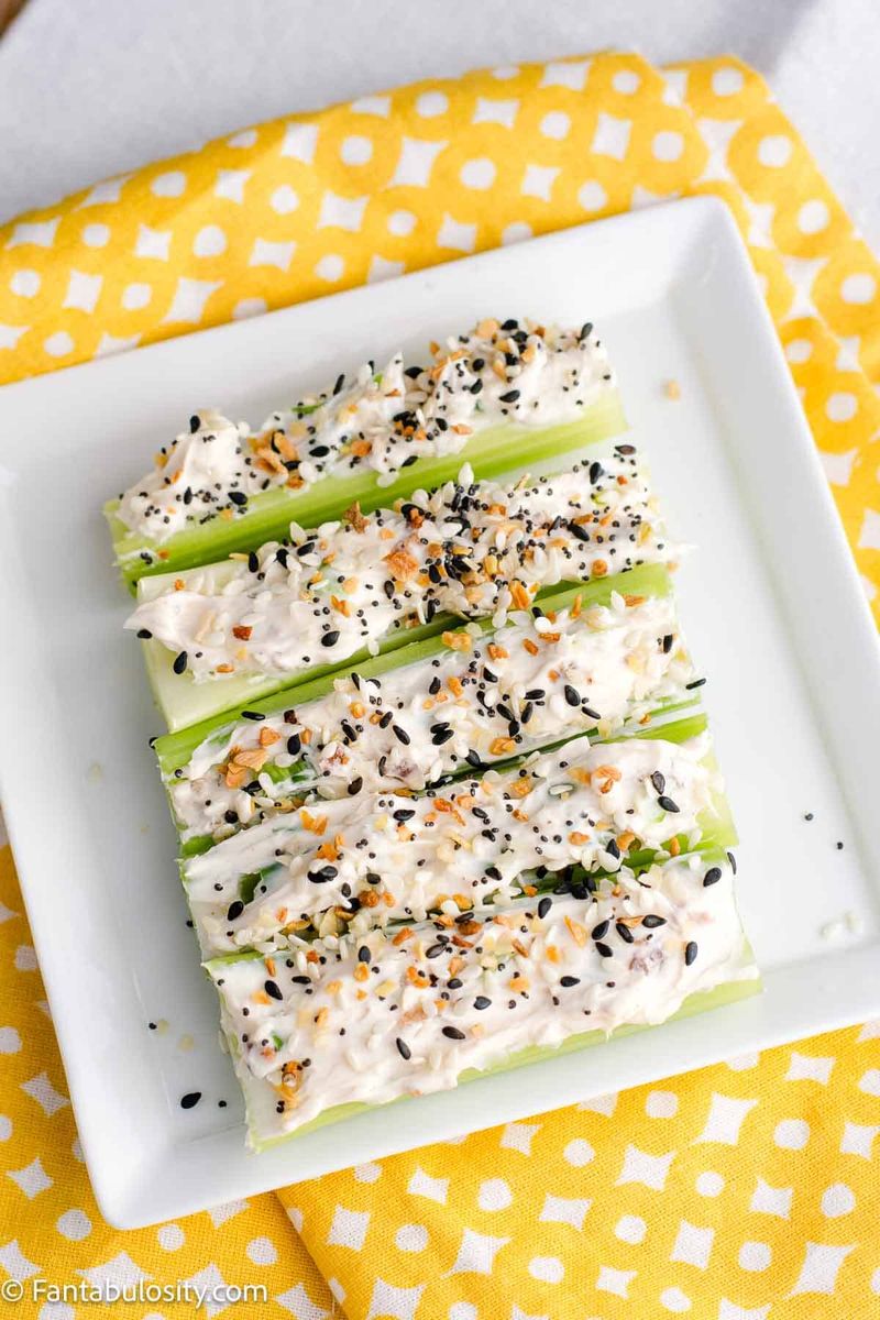 Celery with Cream Cheese