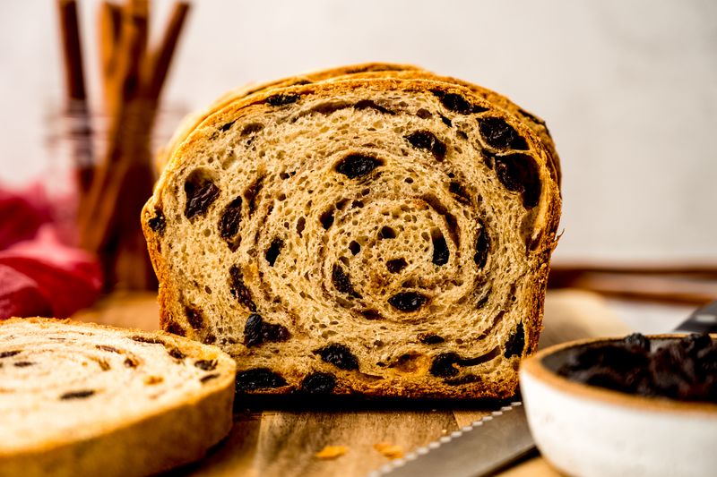 Cinnamon Raisin Swirl Loaf