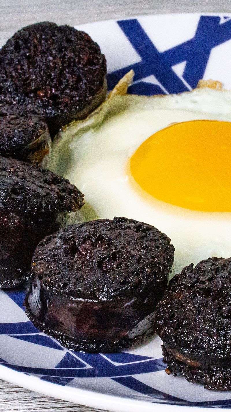 Eggy Bread with Black Pudding