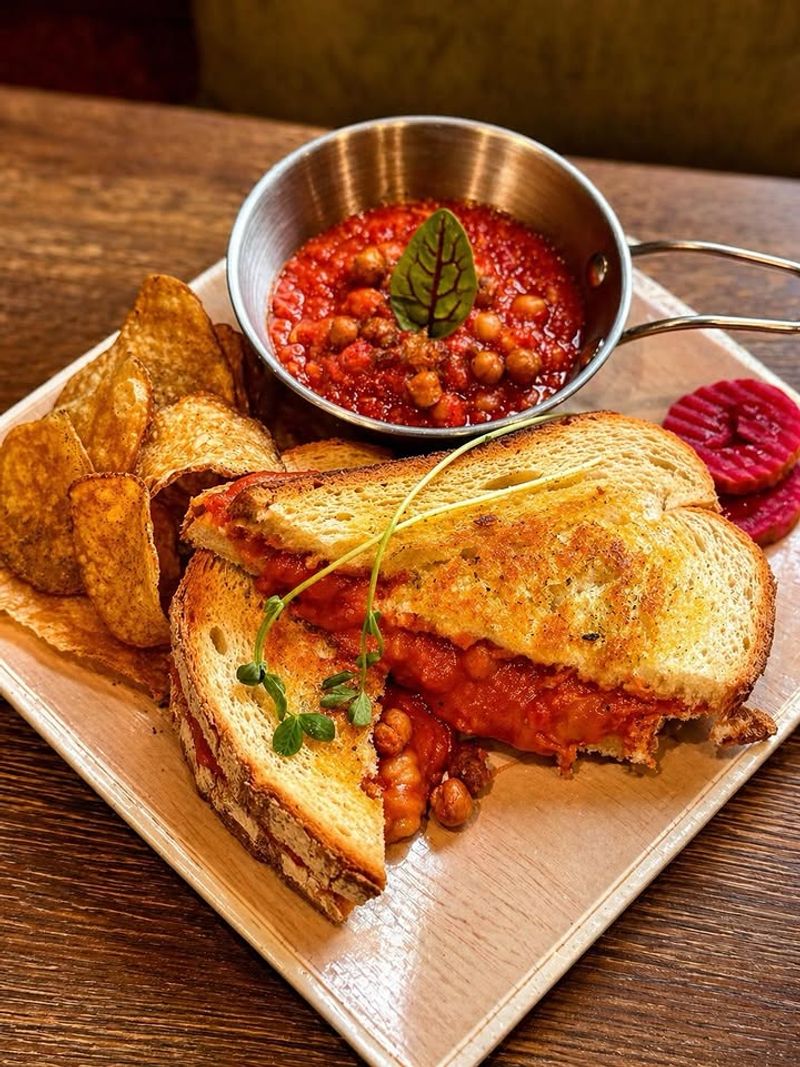 Shakshuka Grilled Cheese Sandwich
