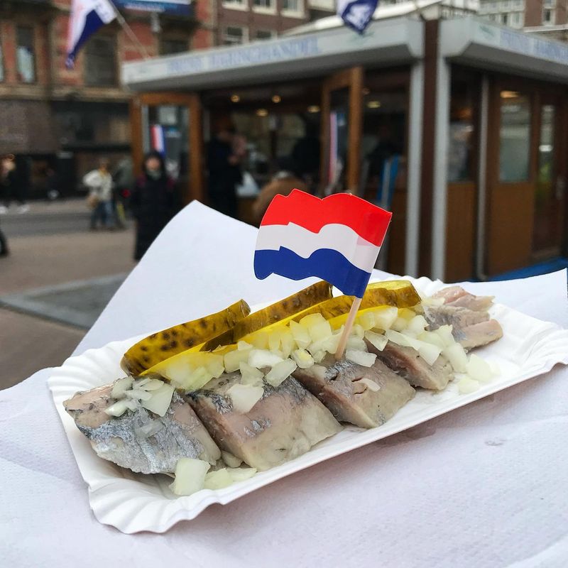 Herring for Breakfast in the Netherlands