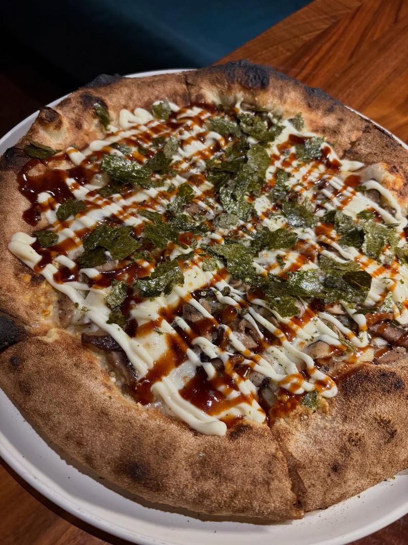 Szechuan Crispy Duck Pizza