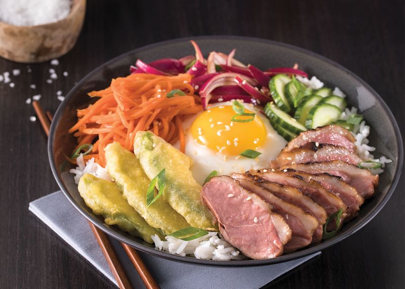 Crispy Duck Bibimbap