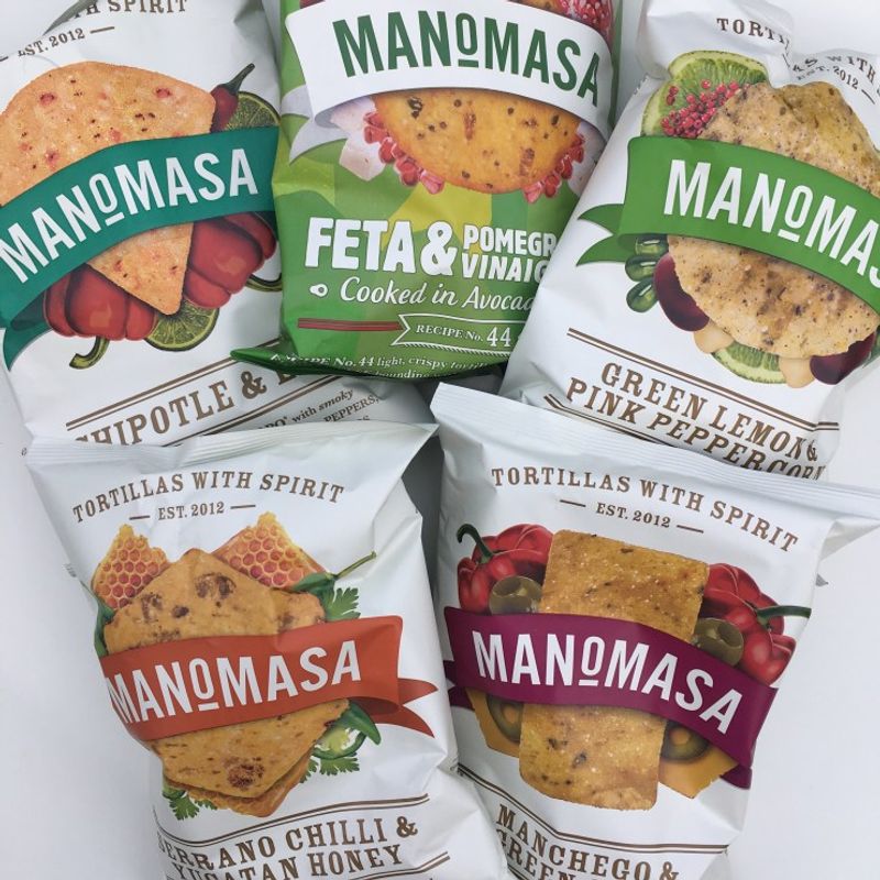 Manomasa Tortilla Chips Smoked Chilli and Cheese