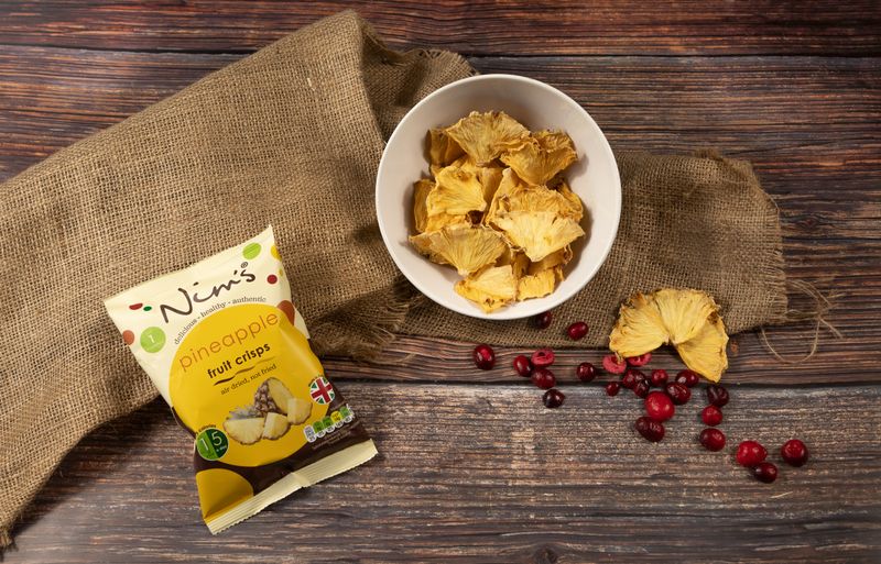 Nim's Air Dried Pineapple Crisps