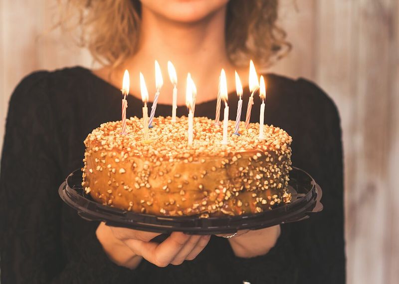 Birthday Person Brings the Cake in Germany
