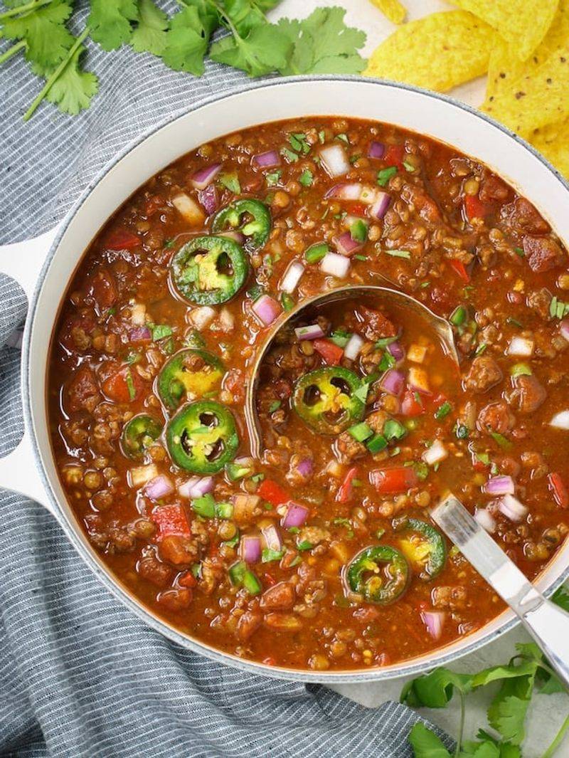 Turkey and Lentil Chili