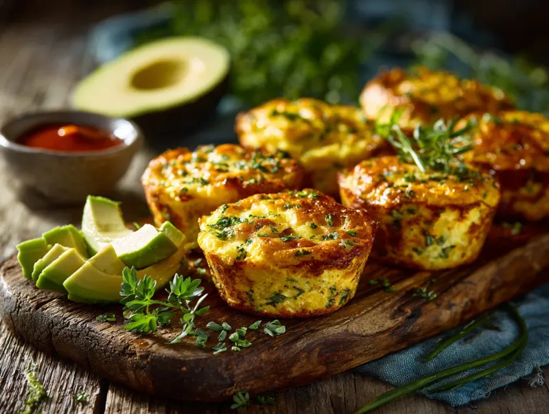 Chicken and Vegetable Egg Muffins