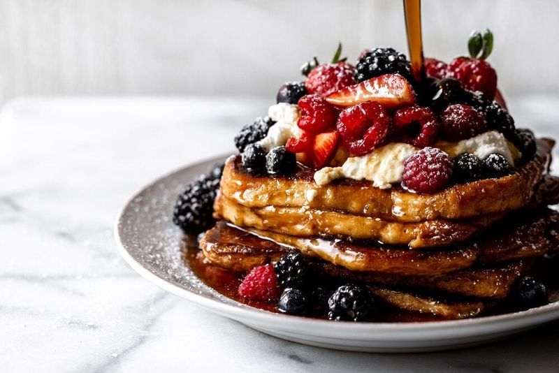 French Toast with Berry Compote