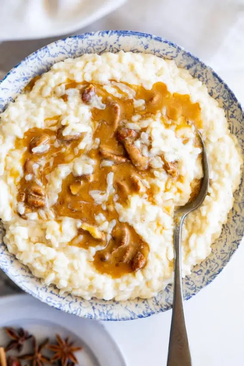 Butterscotch Rice Pudding
