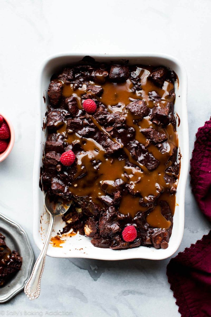 Chocolate Bread Pudding