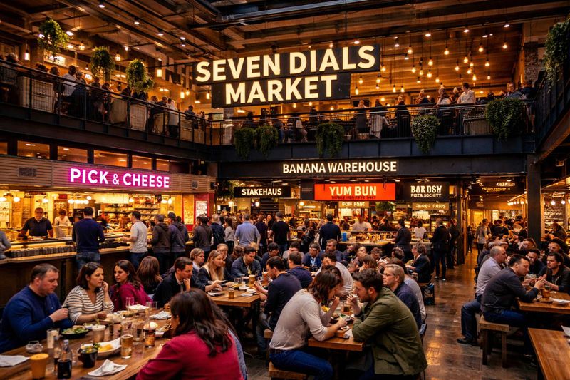 Seven Dials Market in Covent Garden