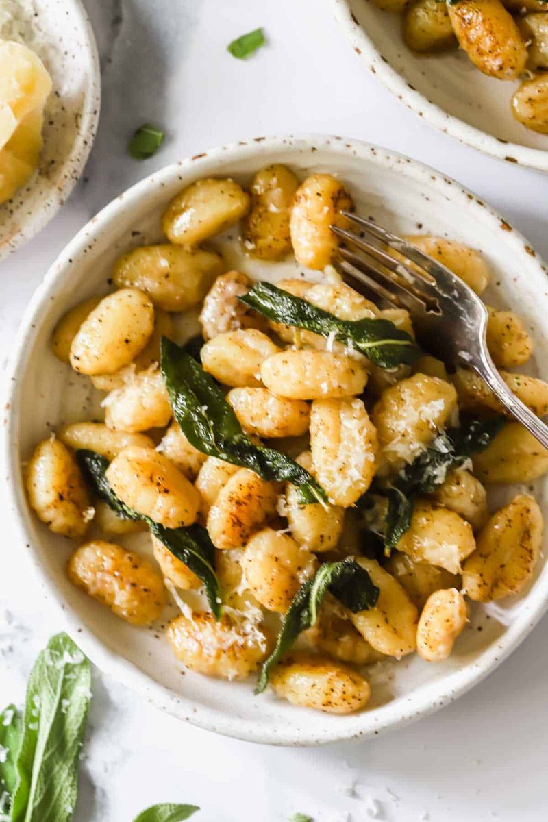 Homemade Gnocchi with Brown Butter